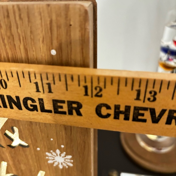 Disney Wooden Sign - Santa Mickey And Friends - Merry & Bright Christmas Decor - Picture 7 of 11